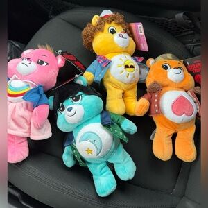 Special Edition Netflix Care Bears x Stranger Things Fun Size 9"Plush SET of 4